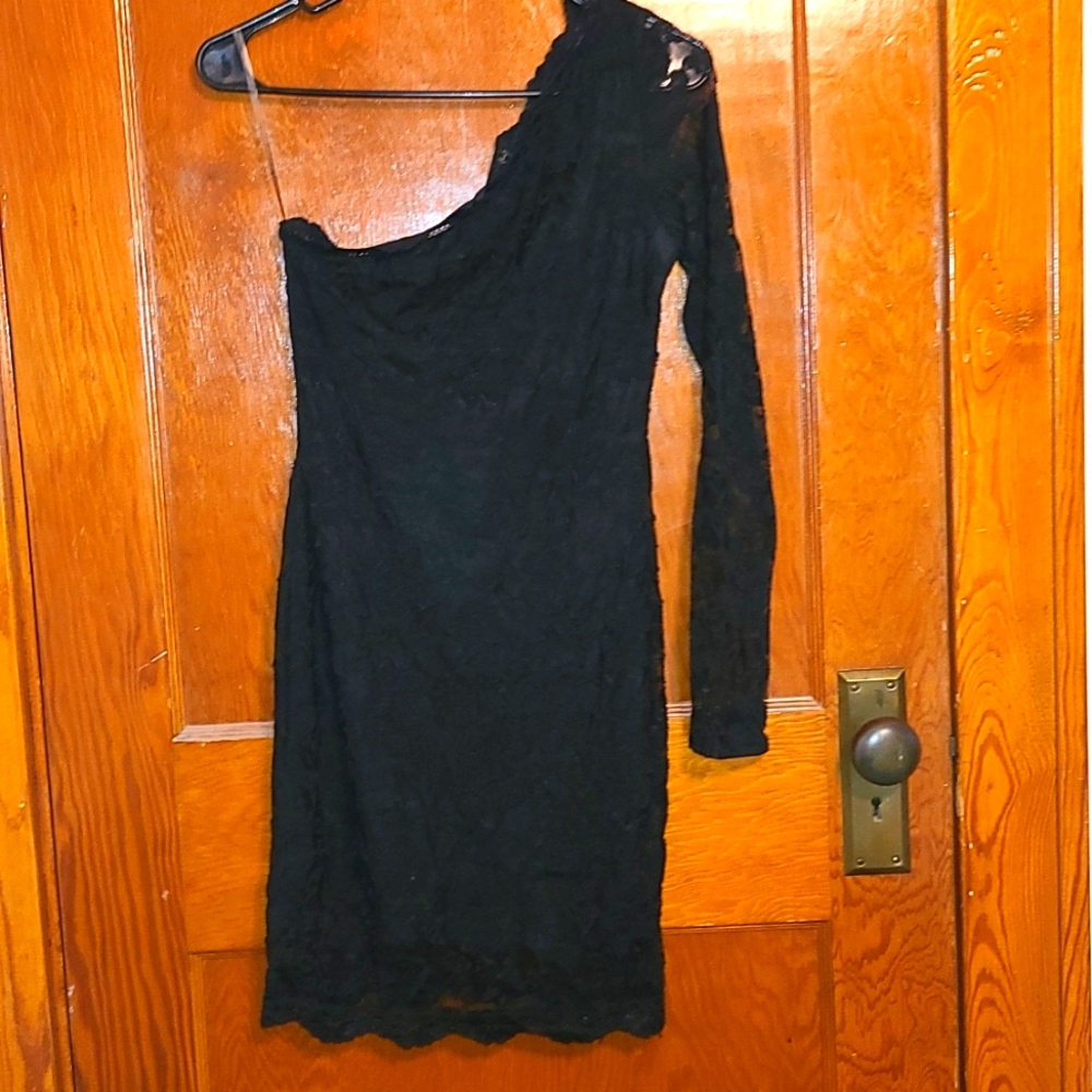 Black Lace Dress